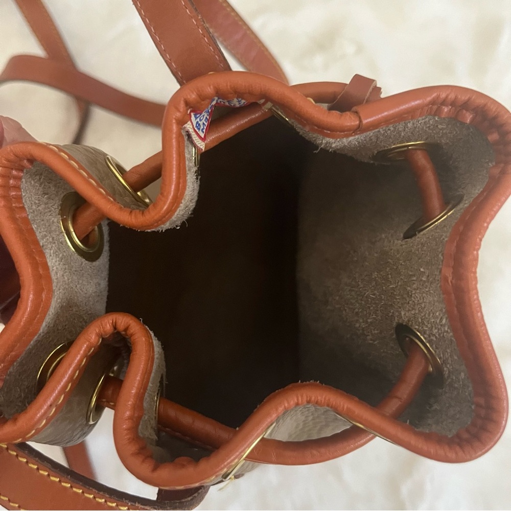 DOONEY & BOURKE Vintage Small Bucket Drawstring Adjustable Strap - Picture 8 of 14